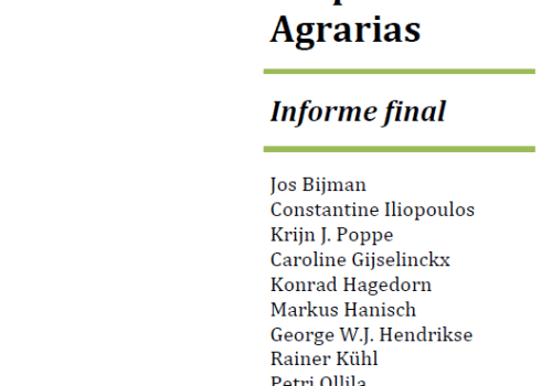 Apoyo a las cooperativas agrarias