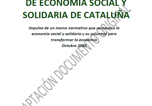 Bases de la ley de economia social